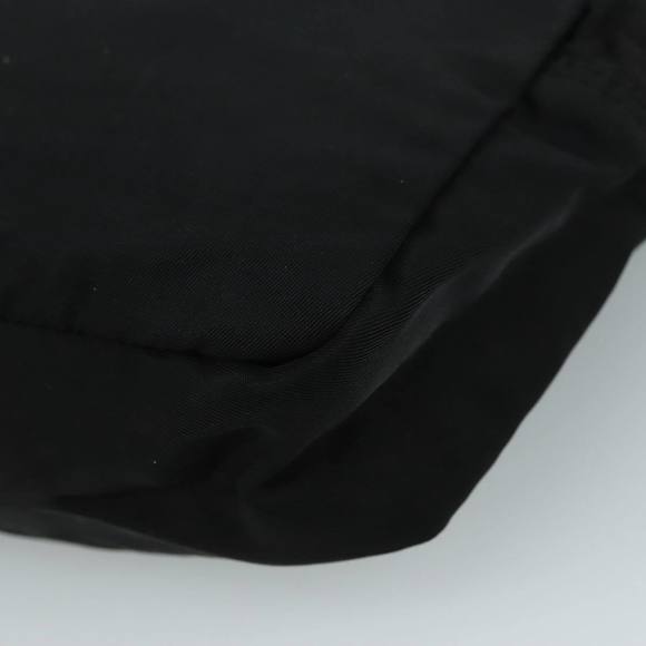 PRADA Pouch Nylon Black Silver Auth bs20983 - Picture 15 of 16